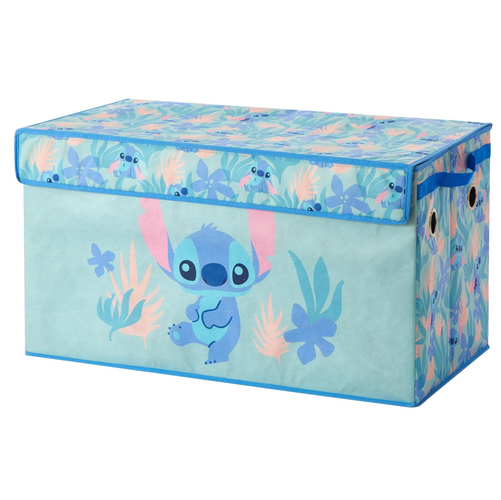 Stitch Collapsible Storage Trunk with Child-Friendly Design for Organizing Toys, Clothing, and Books