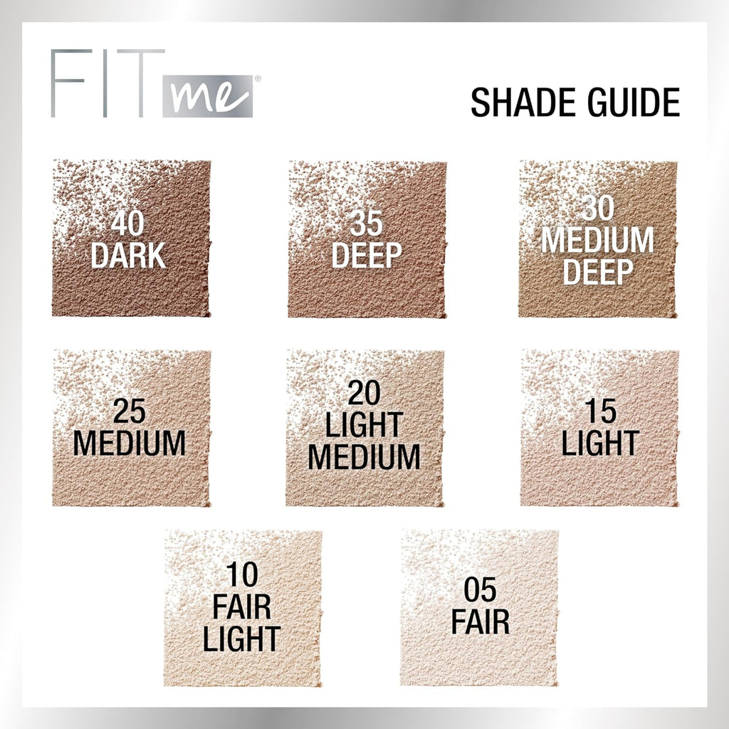 Maybelline Fit Me Loose Setting Powder - Lightweight Face Makeup & Finishing Powder in Light Medium - Flawless Finish, 1 Count