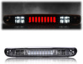 3D LED Third Brake Light for 2007-2013 Dodge Ram, Chevy Silverado, GMC Sierra - Smoky White