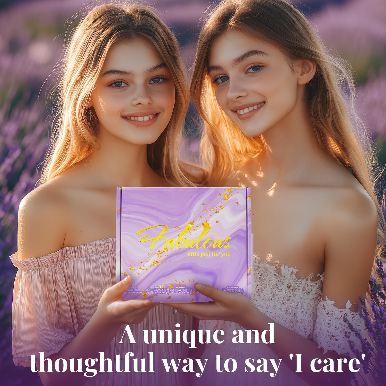 Indulge in Relaxation: BODY & EARTH Lavender Bath & Body Gift Set with Insulated Tumbler - Perfect Get Well Soon & Birthday Gift for Women, Ideal for Mother's Day!