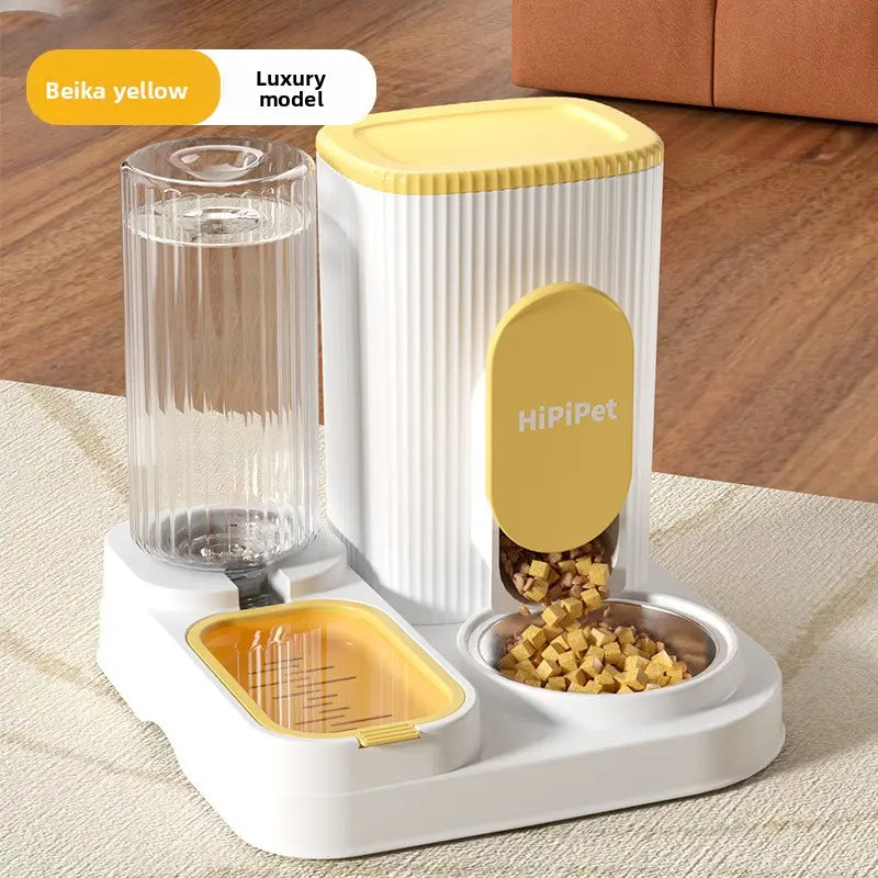 Automatic Electric Pet Water Dispenser and Food Bowl for Dogs and Cats - Large Capacity Pet Supplies