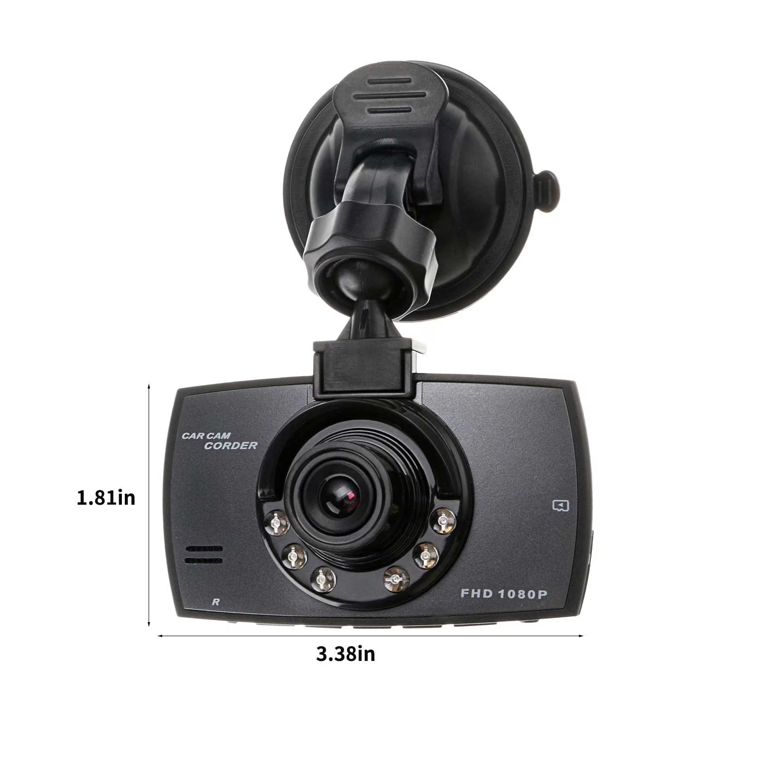 Dash Cam Front and Rear,Celnncoe Dash Camera for Cars, Super Night Vision Dash Cam Front and Rear With, 720P Car Dashboard Camera with Parking Monitor, Loop Recording, Motion Detection 【2023】