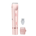 Electric Shaver for Women Portable Mini Rechargeable Epilator Female Painless Electric Razor Women'S Dual Head Bikini Trimmer