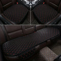 Set of 3 Cotton Breathable Universal Car Seat Covers - Soft Cushions for All Seasons - Interior Car Accessories