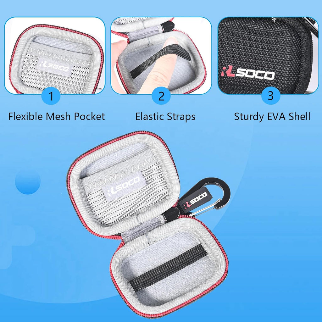 RLSOCO Carrying Case for FIXD Bluetooth OBD2 Scanner for Iphone & Android - Diagnostic Scan Tool (Case Only)