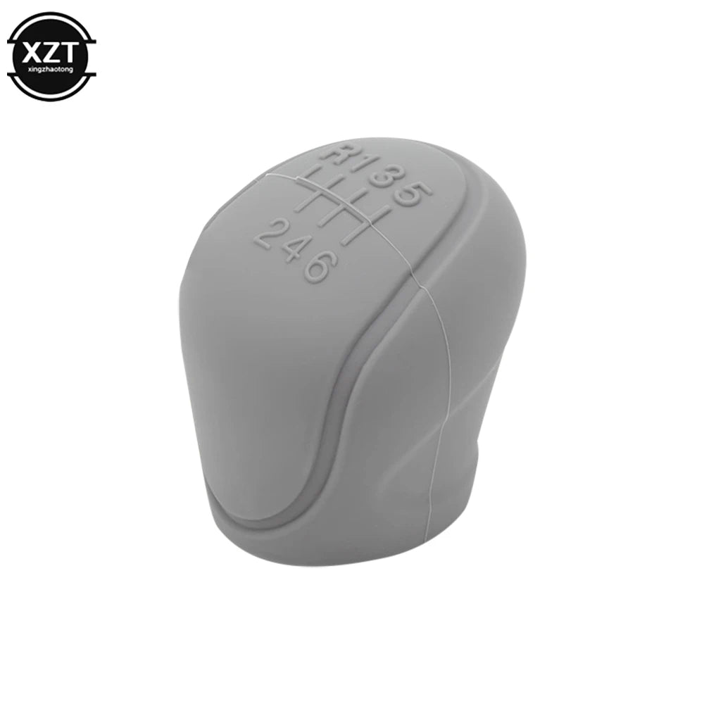 Universal Silicone Gear Shift Knob Cover - Non-Slip Grip Handle for Automobiles and Car Accessories
