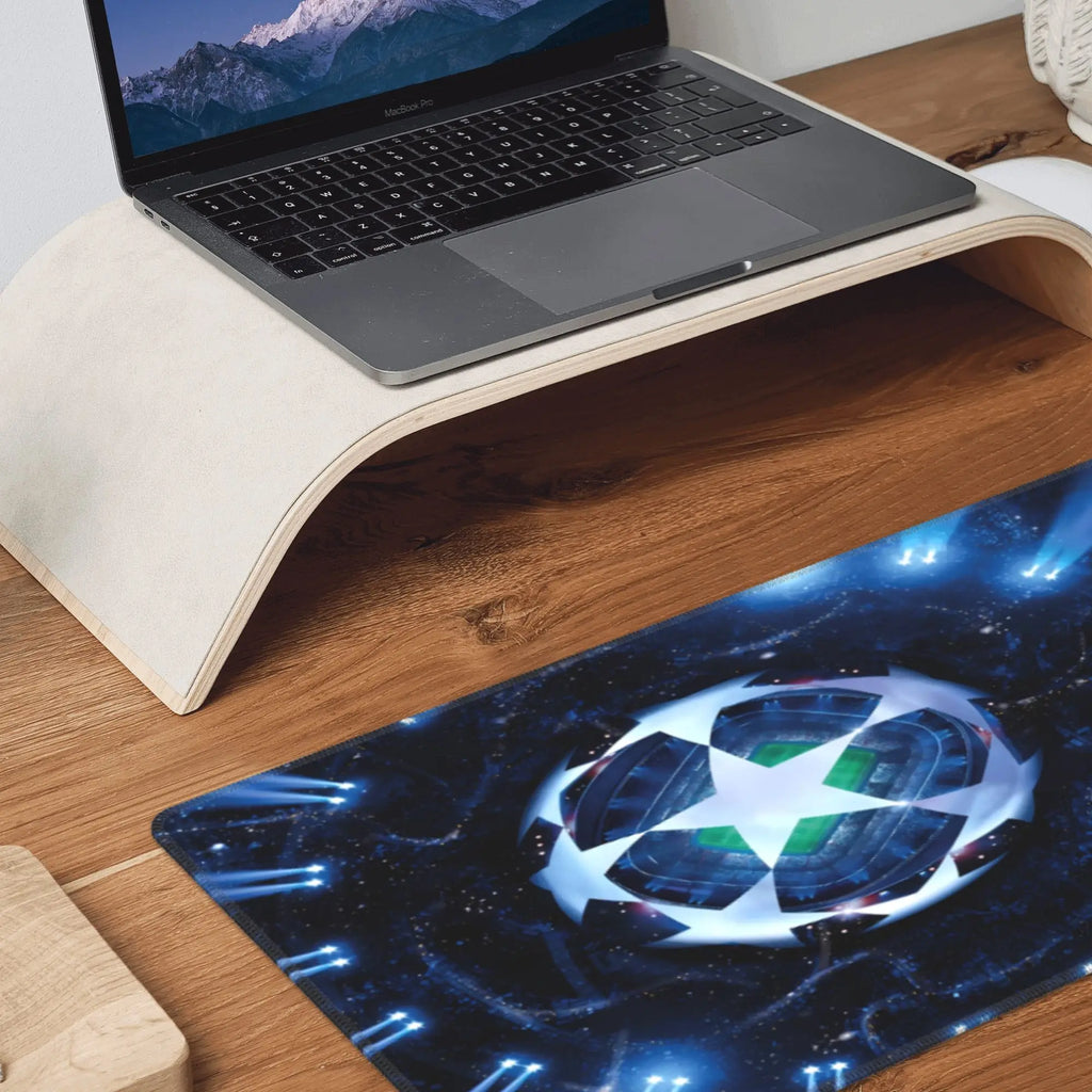 Large Anime Football Cartoon Mouse Pad - Custom Non-Slip Desk Mat for PC Gaming and Keyboard Use