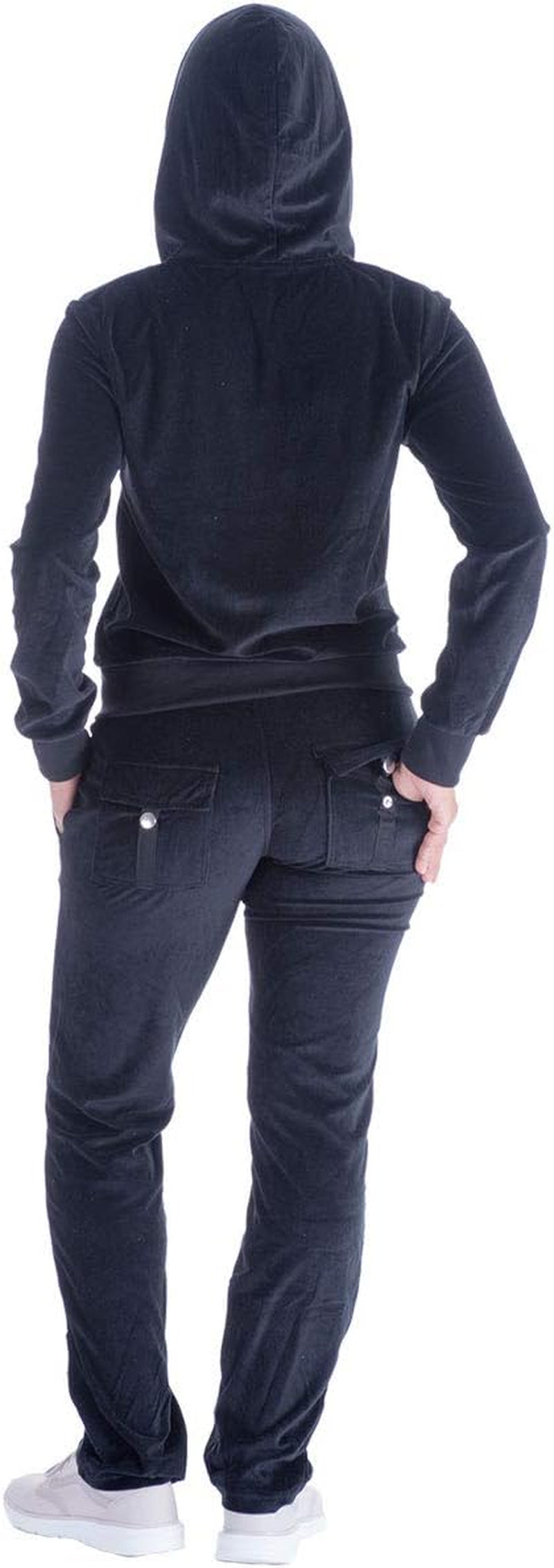 Yasumond Velour Tracksuit Womens 2 Pieces Joggers Outfits Jogging Sweatsuits Set Soft Sports Sweat Suits Pants