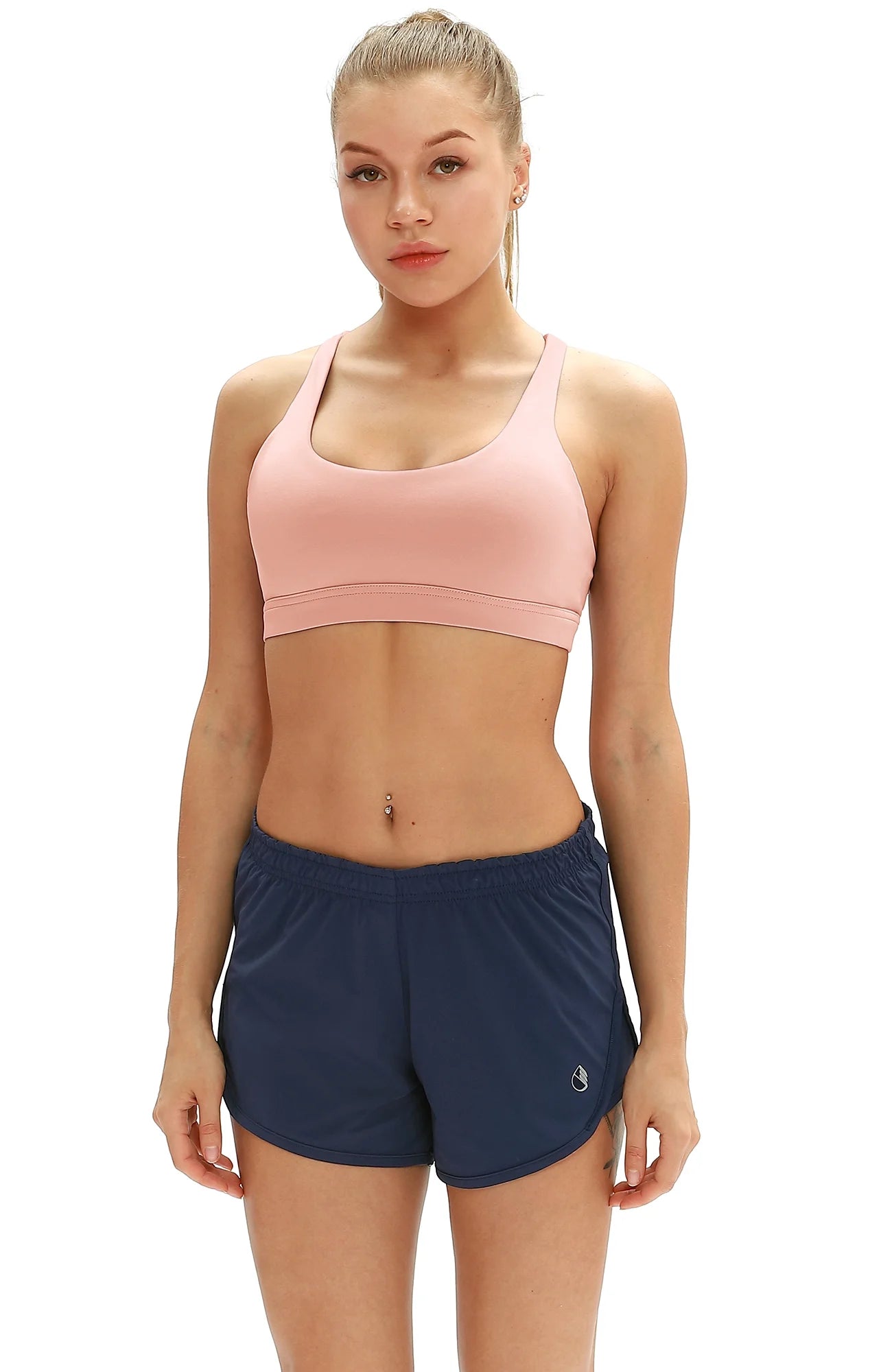 Brasier Deportivo Acolchado Con Tiras Tops De Yoga Ropa Deportiva Ropa De Entrenamiento Para Mujer