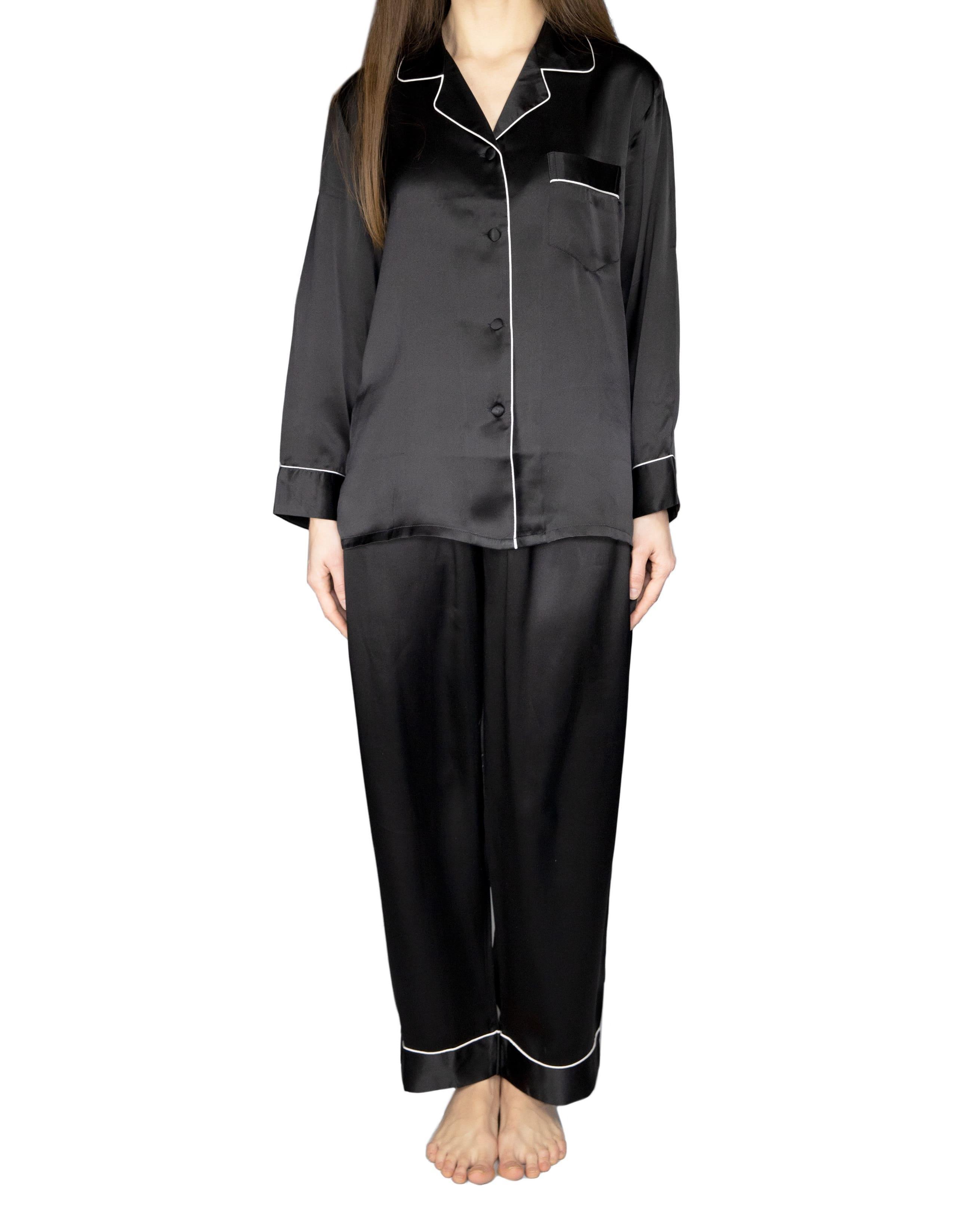 100% Silk Pajama Set, Maia