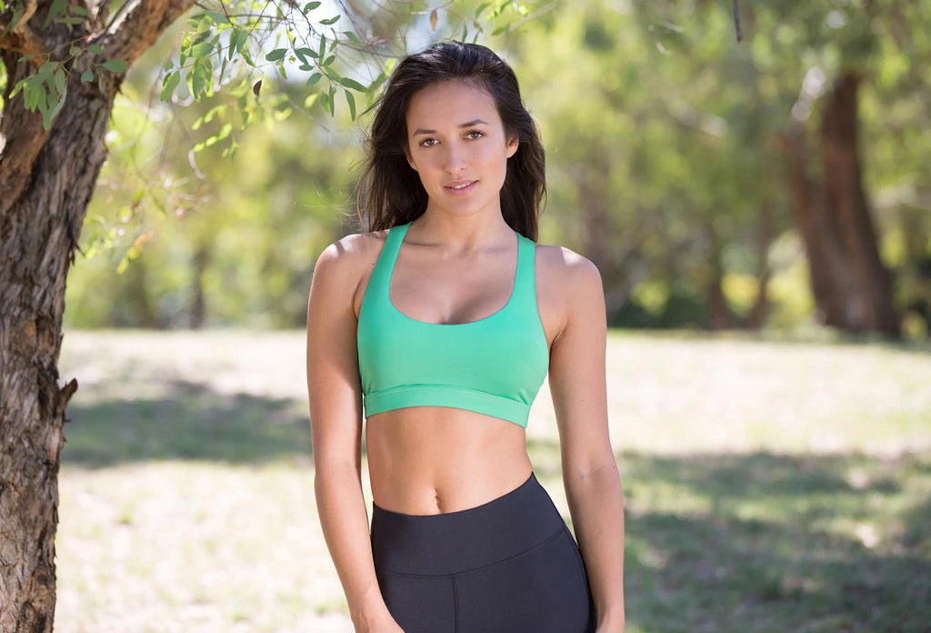 Brasier Deportivo Acolchado Con Tiras Tops De Yoga Ropa Deportiva Ropa De Entrenamiento Para Mujer