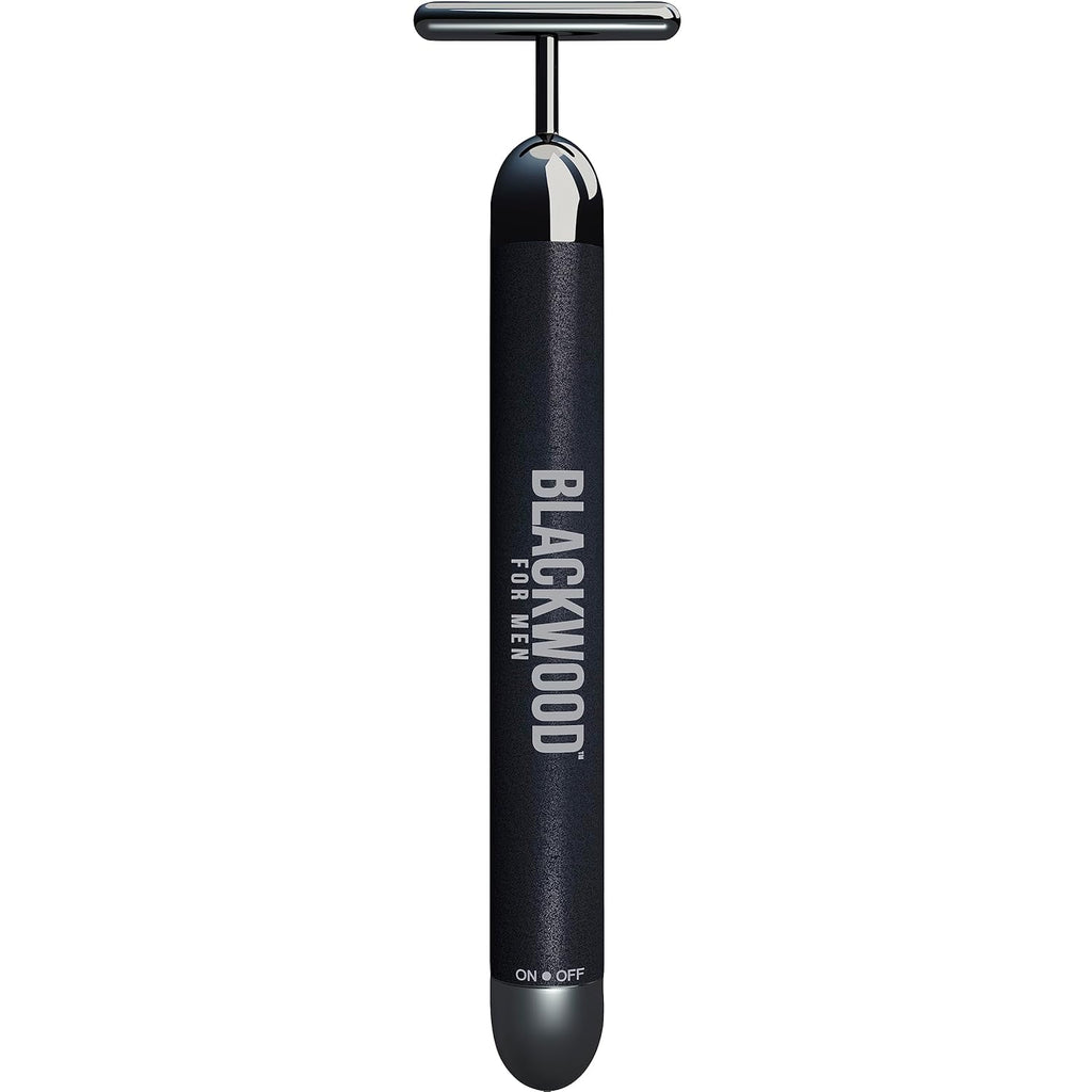 Blackwood for Men Eye and Facial Massager - Ultimate Face Sculpting Tool to Combat Puffiness, Dark Circles & Crow's Feet - Perfect Self-Care Gift & Alternative to Gua Sha & Jade Rollers