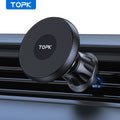 TOPK MagSafe Magnetic Car Phone Holder - Air Vent Mount with Superior Magnet for All iPhone Models