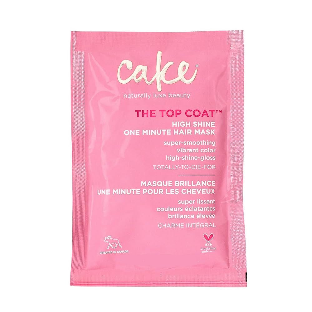 Cake Beauty One Minute High Shine Hair Mask - Instant Gloss & Nourishment, 1.76 oz