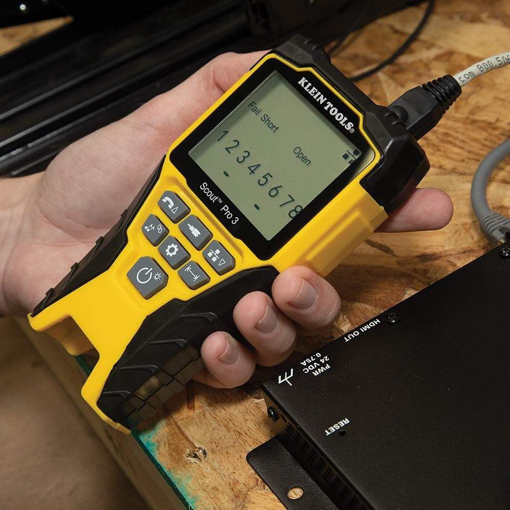 Klein Tools VDV501-851 Ultimate Cable Tester Kit with Scout Pro 3 - Perfect for Ethernet, Coax, Video, and Phone Cables with 5 Locator Remotes