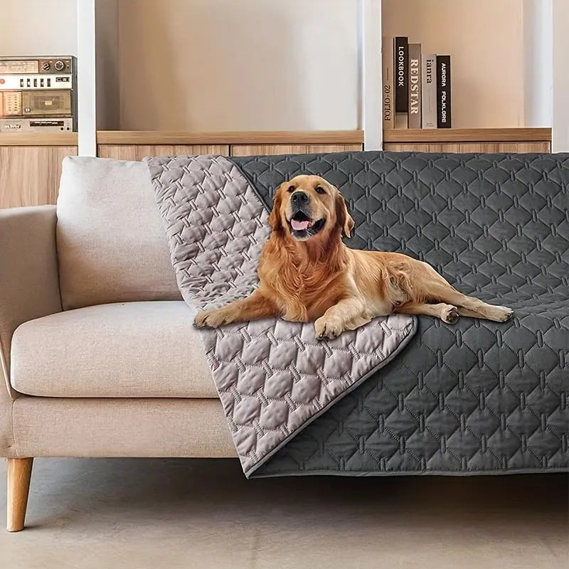 Double-Sided Waterproof Pet Bed Cover - 1 Count Pet Bed Protector for Dogs and Cats, Furniture Accessories, and Blankets