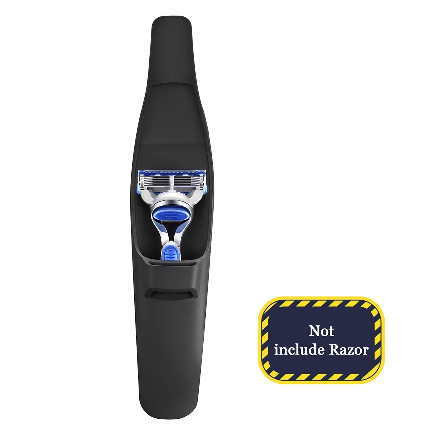 Razor Case for Travel Silicone Safety Waterproof for Gillette Parker Merkur Soft Shaver Case Carrying Cover Bag