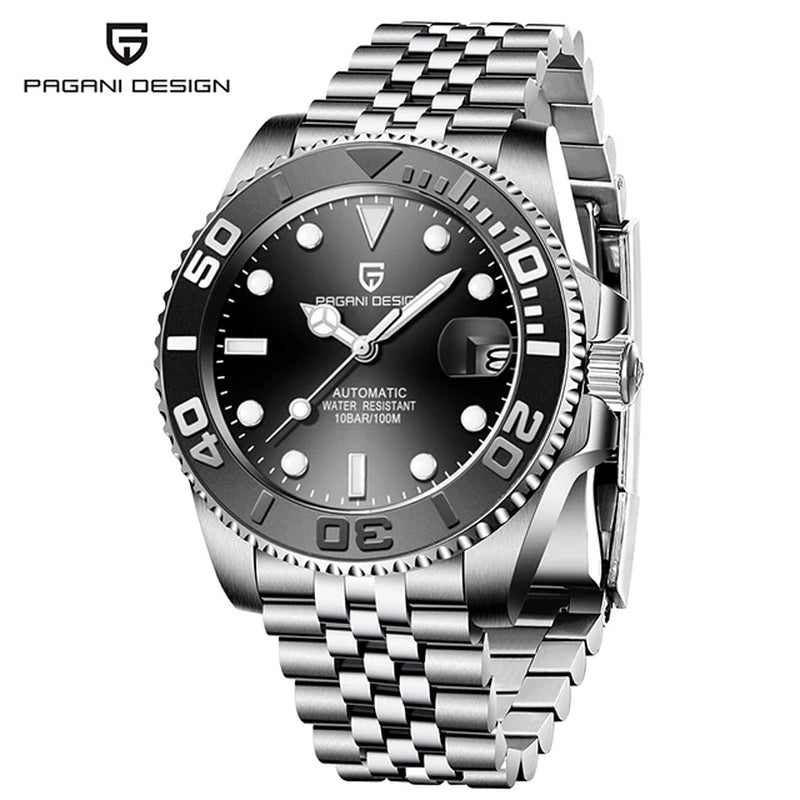 PAGANI DESIGN Top Brand Sports Men Mechanical Wristwatch Sapphire Luxury Automatic Watch Men'S Stainless Steel Waterproof Clock