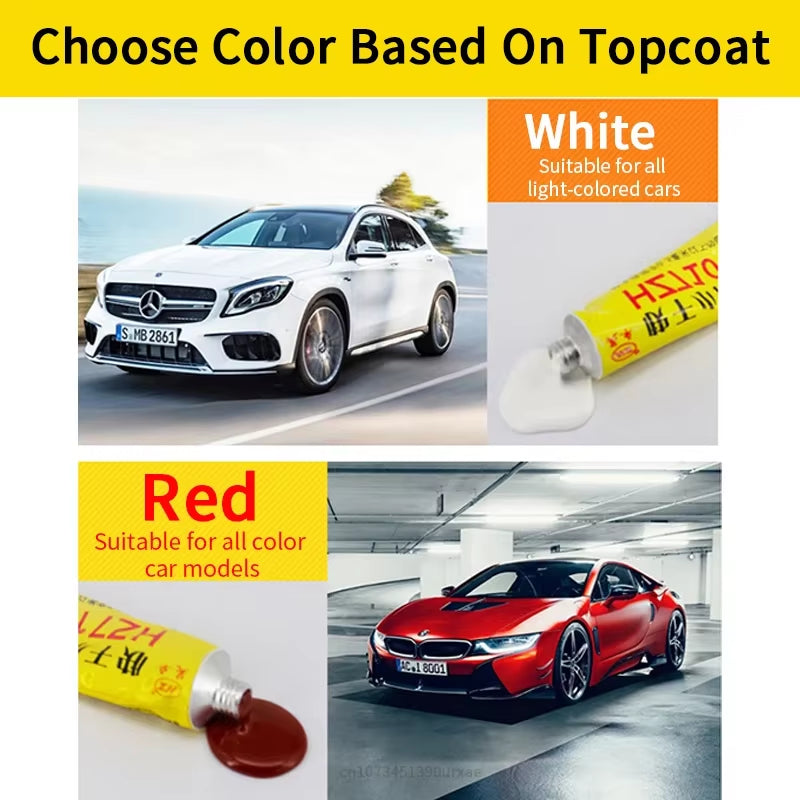 Automotive Refinishing Coating and Scratch Repair Putty Filler Set for Quick Drying and Smooth Car Body Restoration