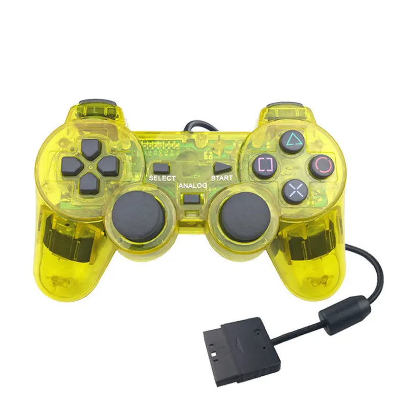 Wired Gamepad for Sony PS2 - 9 Color Options, Joystick Controller for Console Gaming Accessories