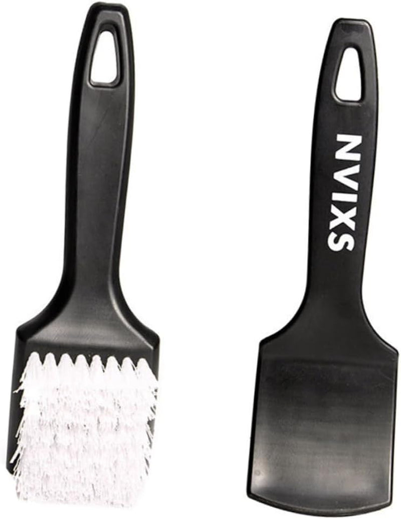 SUPVOX 2-Pack Wheel Cleaning Brush - Versatile Automotive Detail Tool with Strong Bristles for Effortless Dirt and Dust Removal