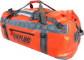 UNPLUG Ultimate Adventure | 1680D Heavy Duty Waterproof Bag | Large Travel Bag Which Can Be Used for Camping, Motorcycling, Boating, or Hunting|155L Adventure Orange