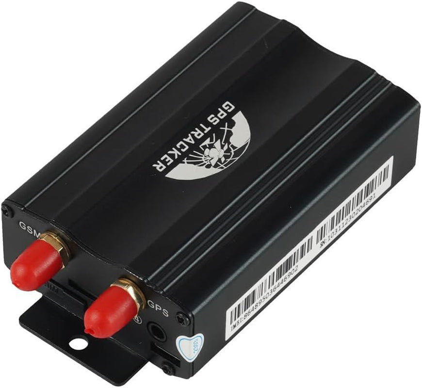 Vehicle Car GPS Tracker TK103A, GSM Alarm SD Card Slot Anti-Theft Realtime Spy for GSM GPRS GPS System Tracking Device (103A)