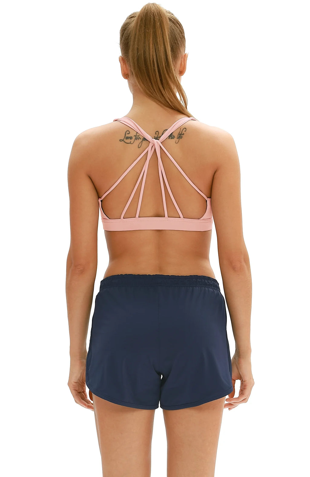 Brasier Deportivo Acolchado Con Tiras Tops De Yoga Ropa Deportiva Ropa De Entrenamiento Para Mujer