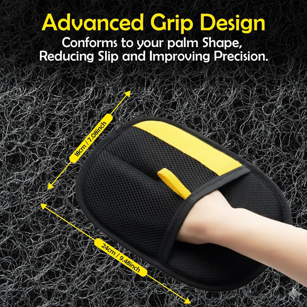 Electrostatic Pet Hair Removal Gloves - Reusable Grooming Gloves for Efficient Cat and Dog Hair Removal