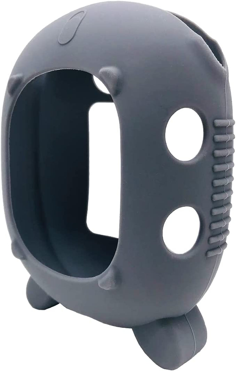 JCHPINE Silicone Cover Case for JBL Clip 4 Portable Bluetooth Speaker, Protective Carrying Case for JBL Clip 4 Portable Bluetooth Speaker Stand up Holder (Grey)