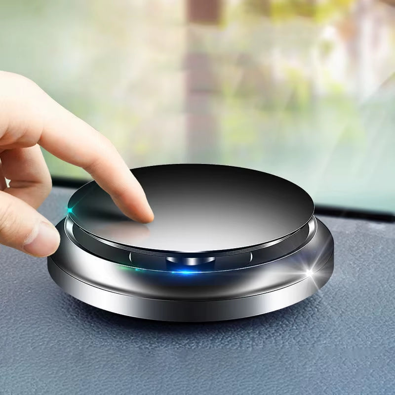Aluminum Alloy UFO-Style Car Air Freshener and Purifier - Premium Interior Fragrance Accessory