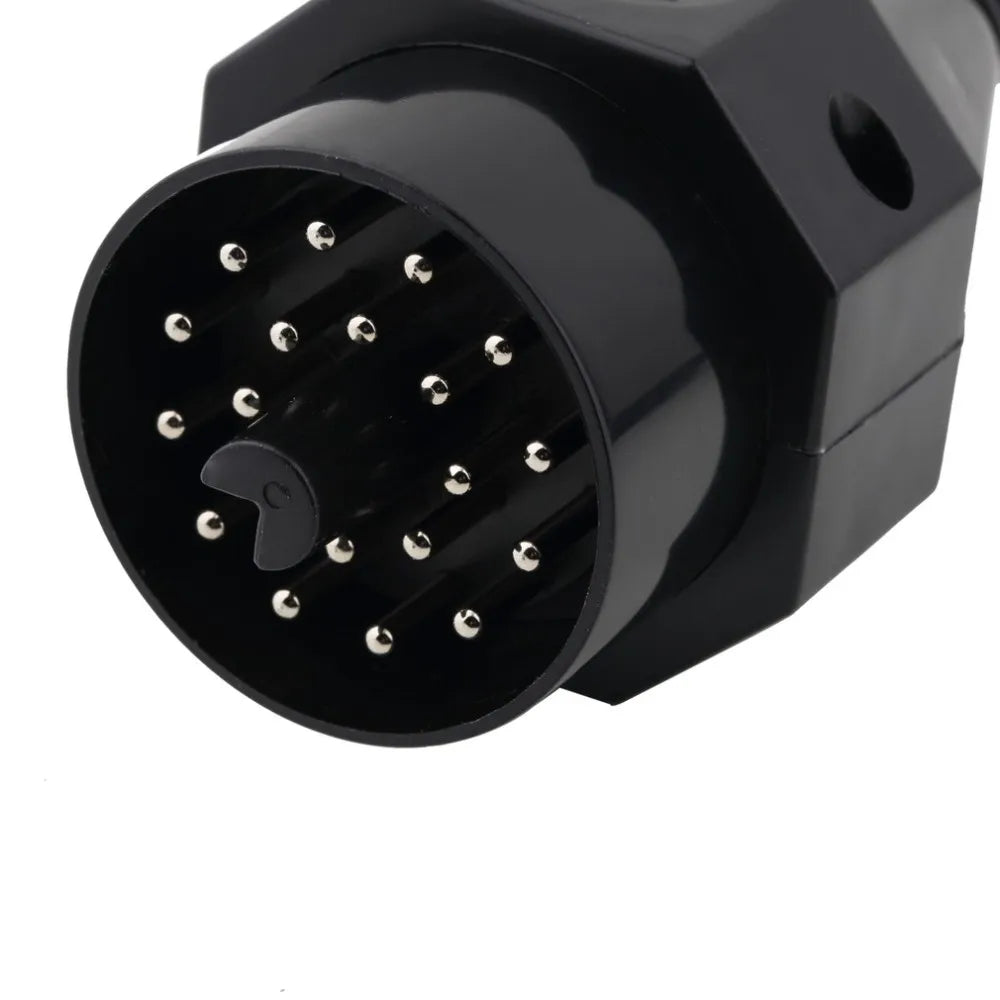 For B.MW 20Pin OBD II OBD Adapter for B.MW 20 PIN to OBD2 16 PIN Female Connector E36 E39 X5 Z3