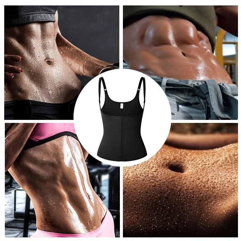 Women's Shapewear Waist Trainer Slimming Vest for Enhanced Belly Control and Body Shaping