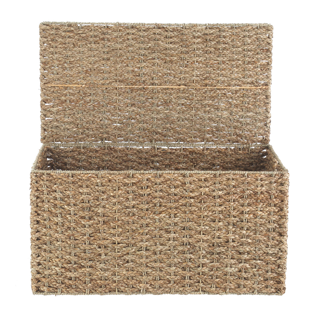 XL Braided Seagrass Storage Trunk