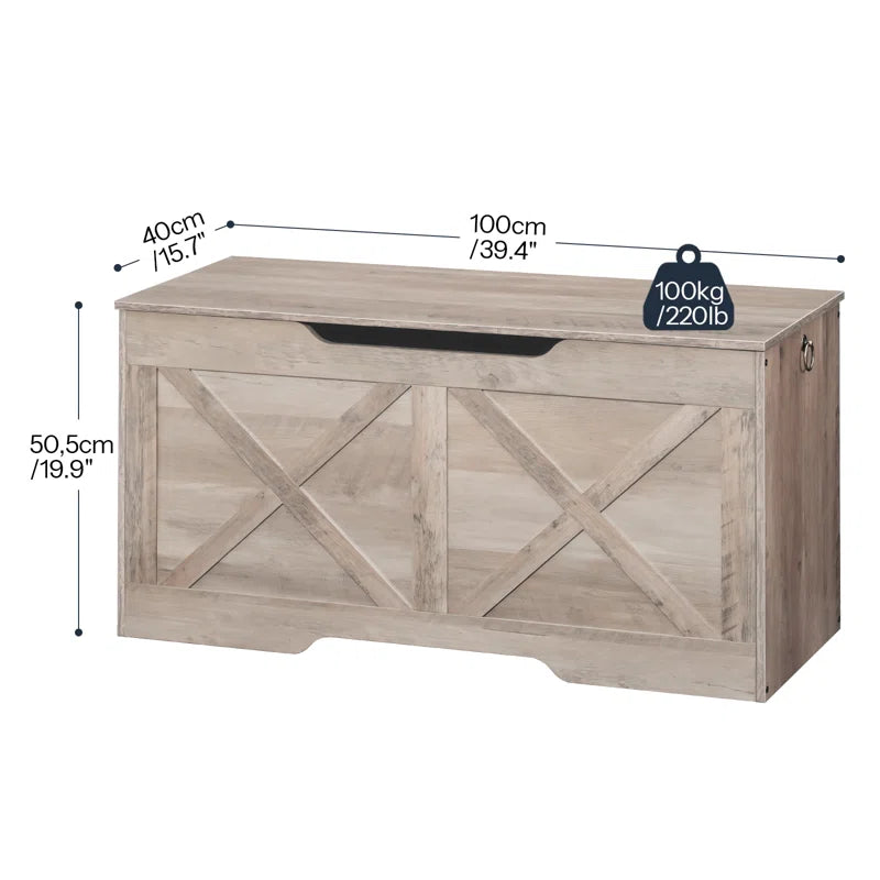 39.4" Storage Chest,Blanket Storage Chest,Accent Trunk