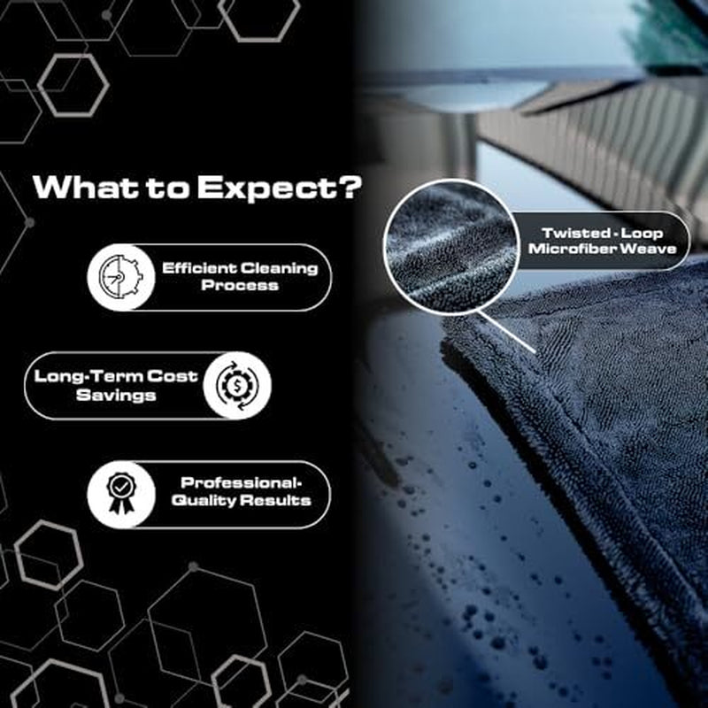Blackline Car Care Extra-Large Ultra-Absorbent Towel