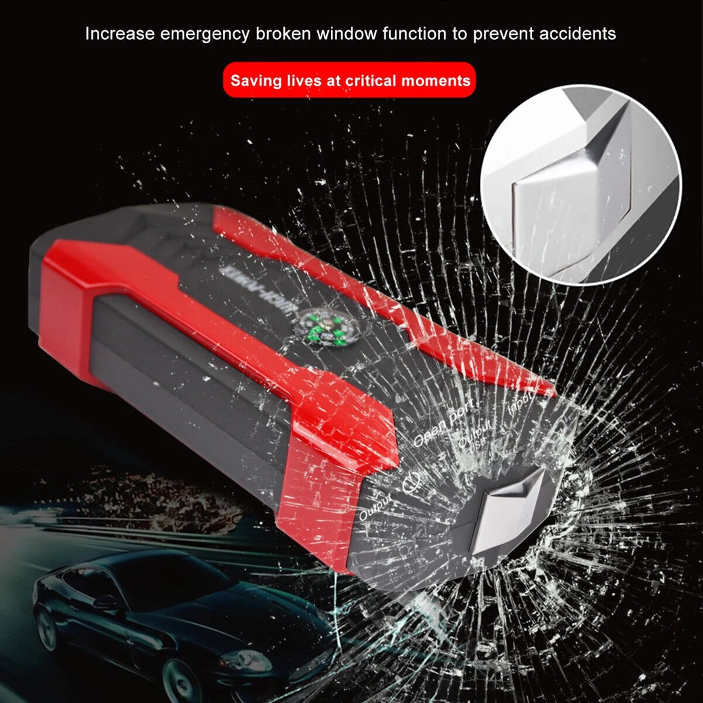 Lierhyt LED Flashlight 99800 Mah 12 V Car Jump Starter