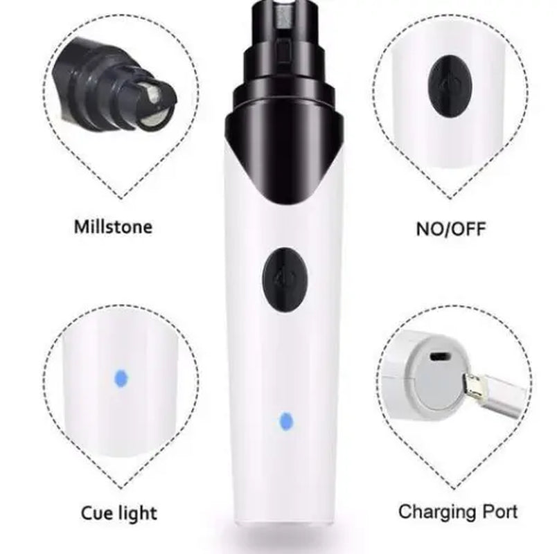Electric Nail Clipper for Pet Grooming - Suitable for Dogs and Cats