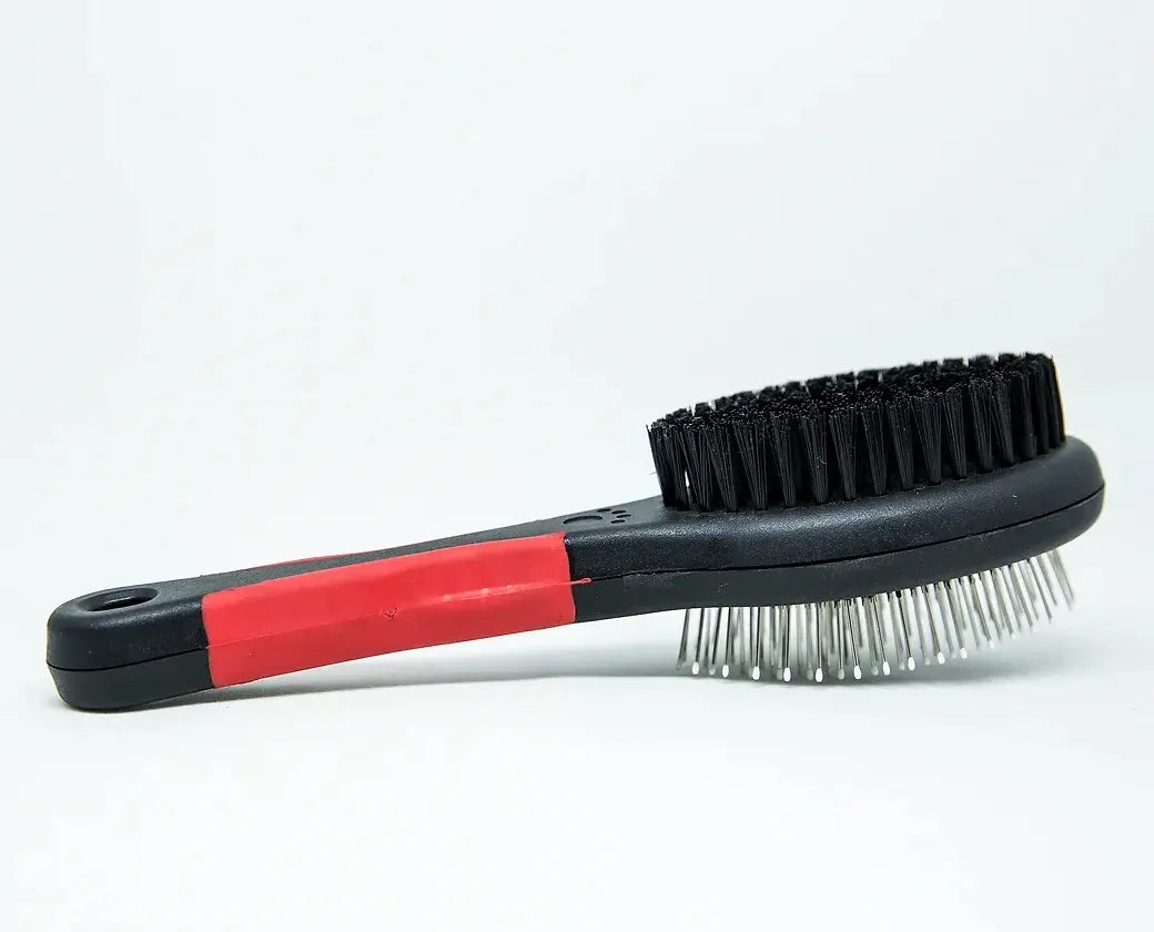 Professional Double-Sided Grooming Brush for Dogs and Cats