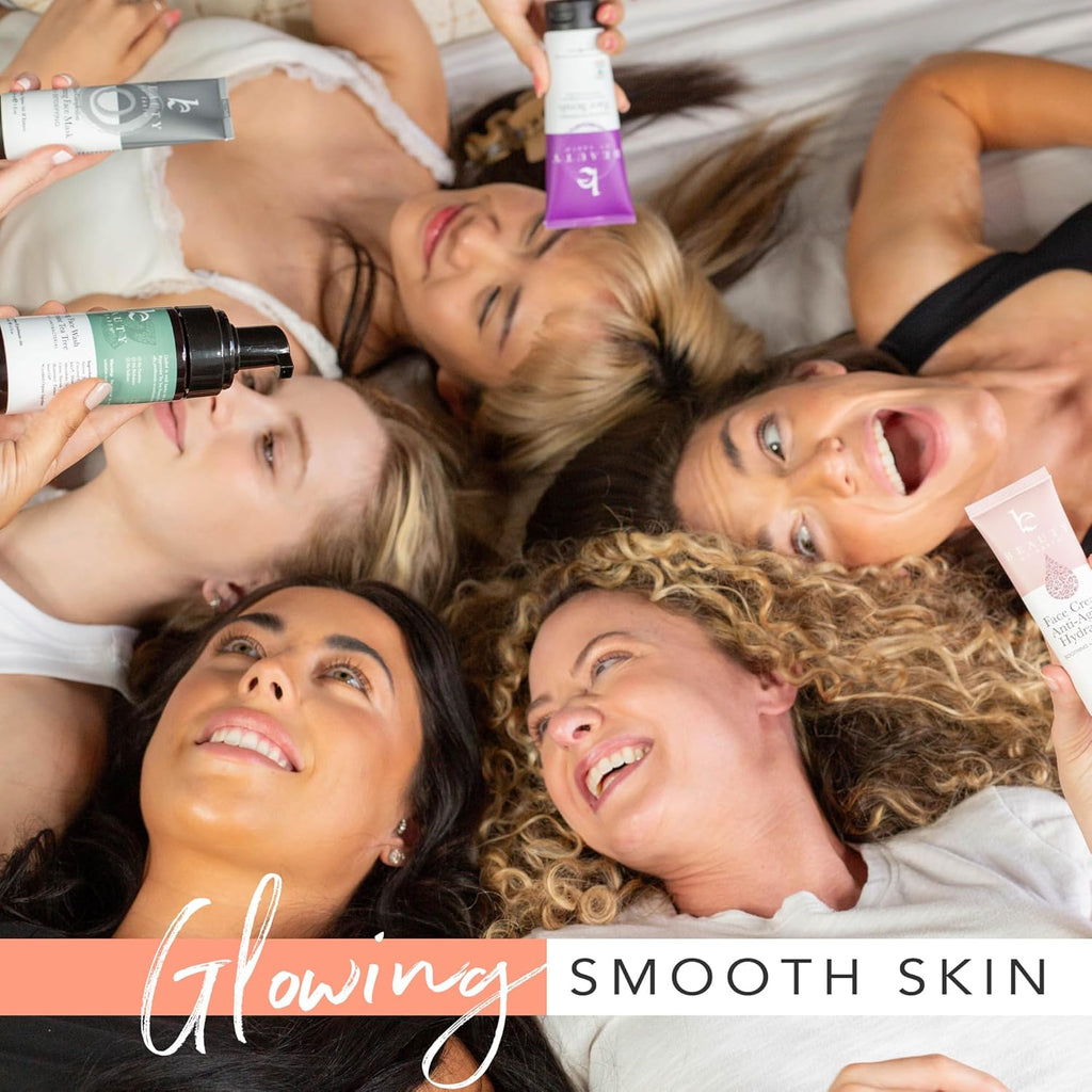 Gentle Exfoliating Face Scrub & Wash - Natural & Organic Cleansing Formula