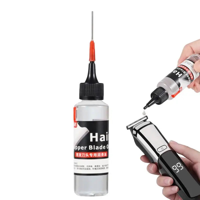 Trimmer Lubricating Oil Hair Scissors Lubrication Reduce Metal Friction No Odor for Hair Cutting Tool Maintenance Lubrication