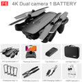 F6 GPS 4K HD Camera Drone with Follow Me Mode, Optical Flow Technology, and Foldable Design - Professional Quadcopter