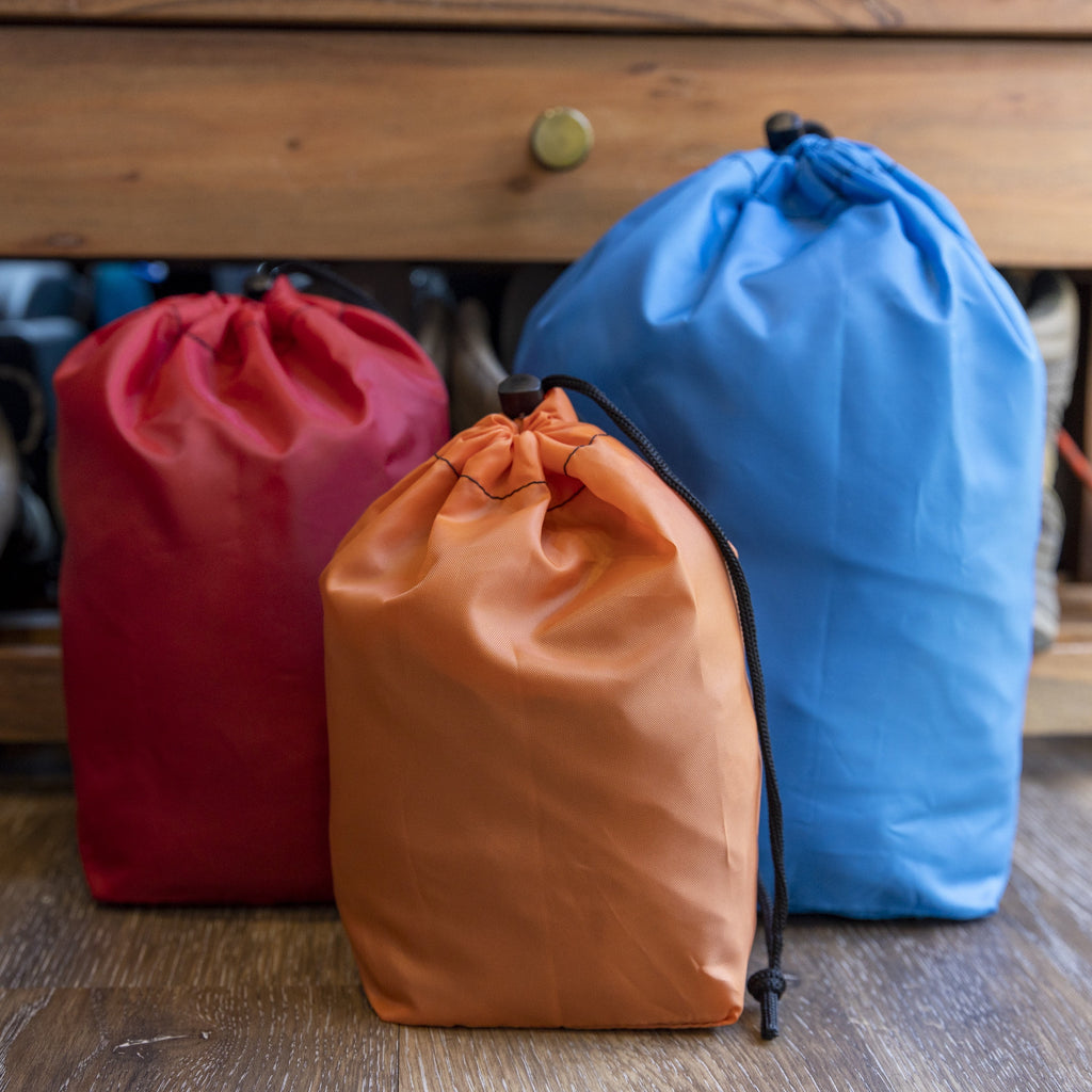 Outdoor Products Ditty Bag 3 Pack Stuff Bag, 16.2 L, Assorted, Unisex, Drawstring Closure, New, Adult