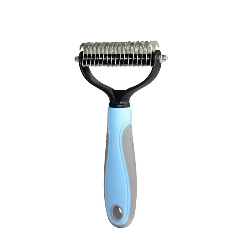 Pet Grooming Shedding Tool - Cat Hair Removal Comb and Brush