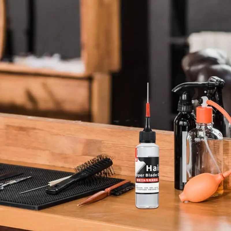 Trimmer Lubricating Oil Hair Scissors Lubrication Reduce Metal Friction No Odor for Hair Cutting Tool Maintenance Lubrication