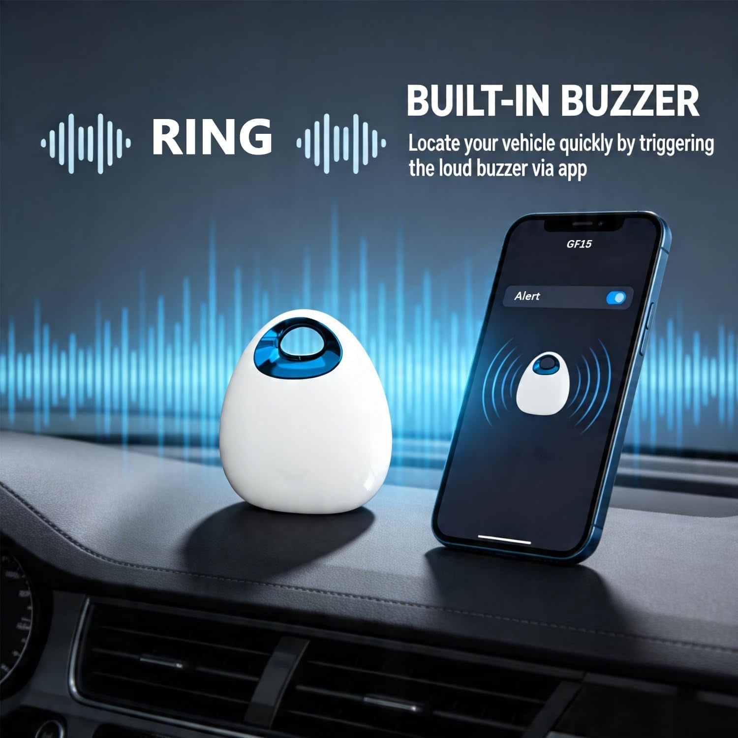 Mini GPS Tracker for Vehicles,Tracker Device for Vehicles No Subscription No Monthly Fee Car Tracker Magnetic Real-Time Tracking for Cars Kids Dogs