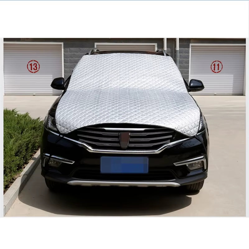 Universal Fit Car Cover for Sedans and SUVs - Sun, Snow, and Dust Protection
