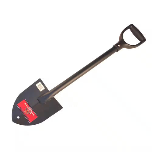 14-Gauge round Point Trunk Shovel with Poly D-Grip Handle