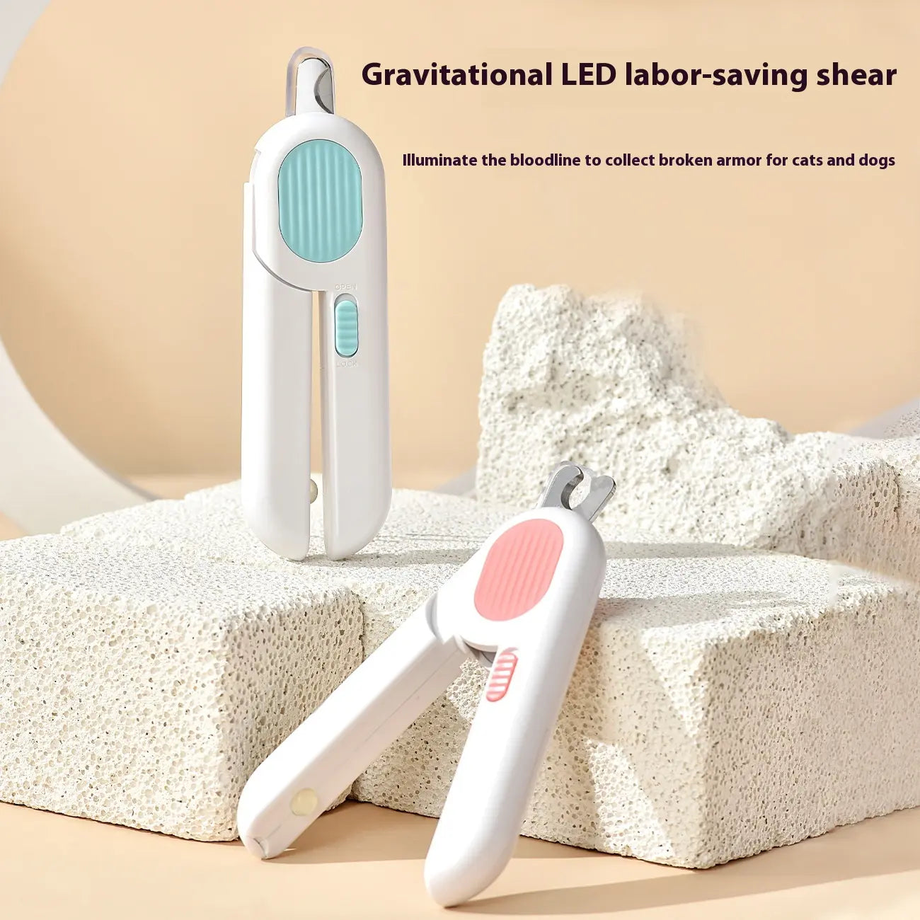 LED Nail Clippers for Cats and Dogs