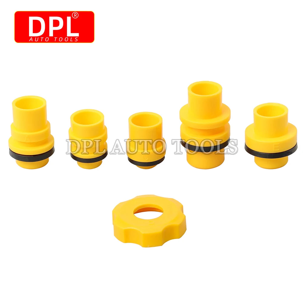15-Piece Universal Vehicle Oil and Coolant Filling Kit with Spill-Proof Funnels and Spouts